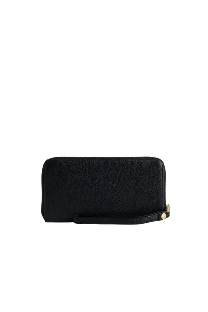 Logo-Plaque Black Purse