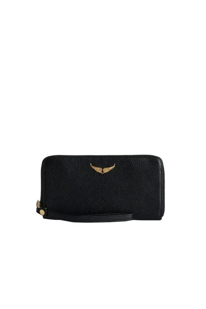 Logo-Plaque Black Purse