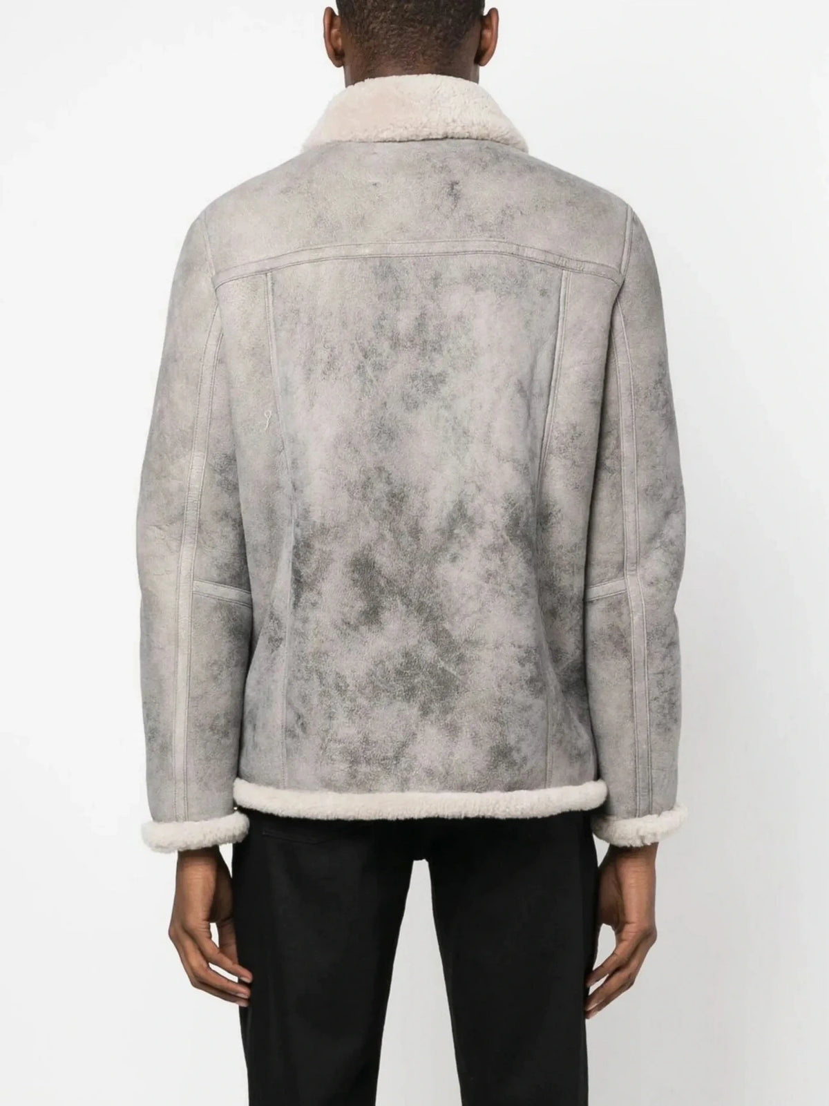 Sheepskin Distressed Naturel Jacket