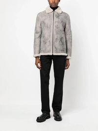 Sheepskin Distressed Naturel Jacket