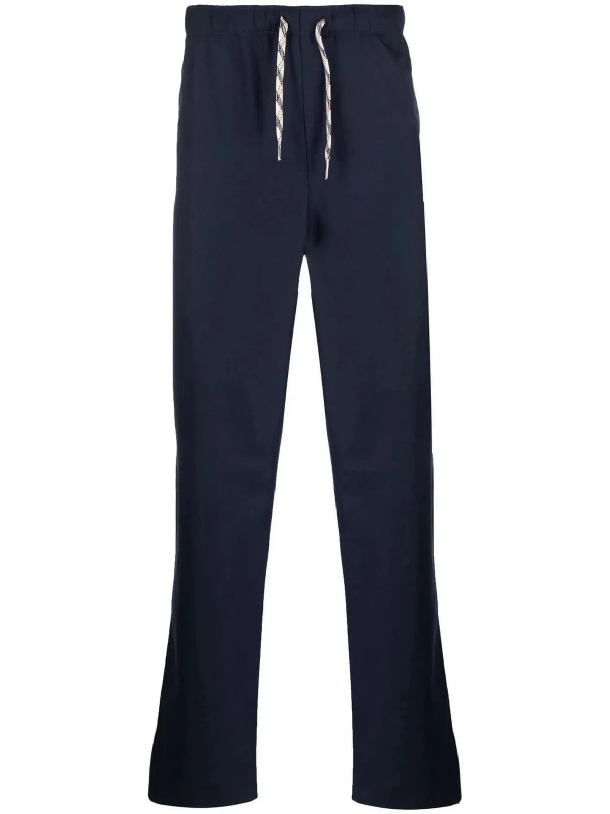 Straight-Leg Navy Trousers