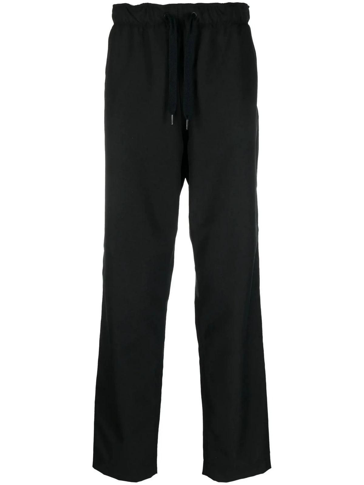 Straight-Leg Navy Trousers