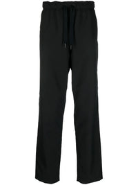 Straight-Leg Navy Trousers
