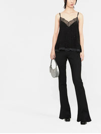 Crystal Embellished Black Vest