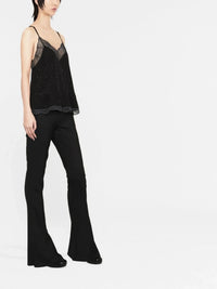 Crystal Embellished Black Vest