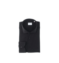 Active Stretch Black Knited Shirt