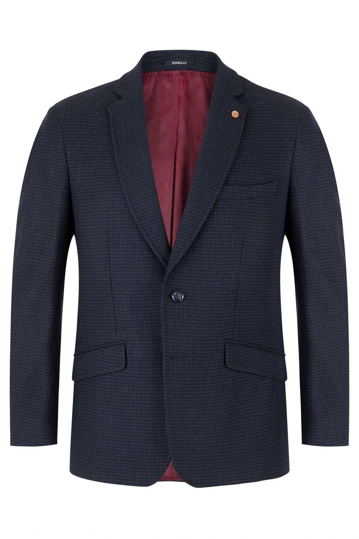 Almeria Blue Wool Jacket