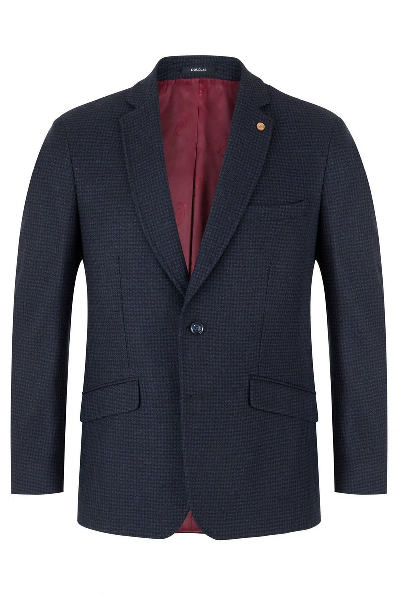Almeria Blue Wool Jacket