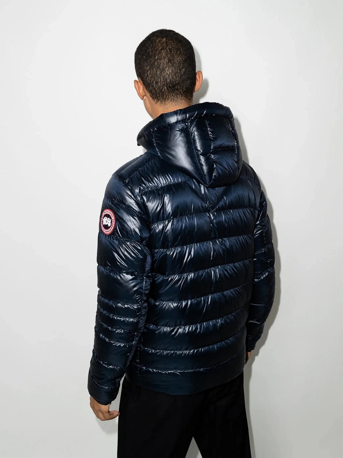 Crofton Navy Blue Hoody Jacket