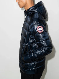 Crofton Navy Blue Hoody Jacket