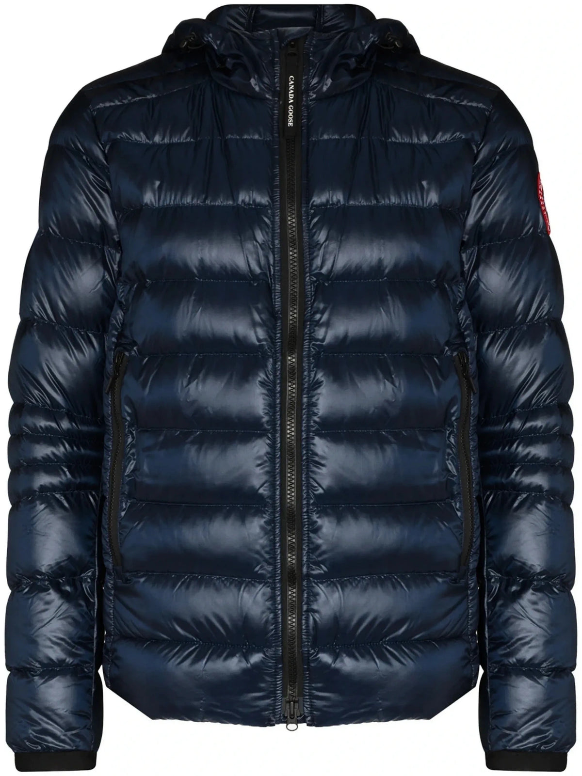 Crofton Navy Blue Hoody Jacket
