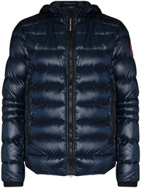 Crofton Navy Blue Hoody Jacket