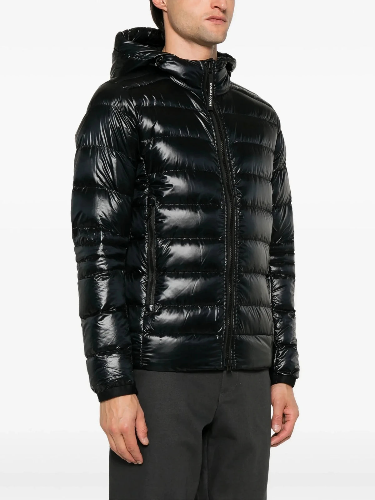 Crofton Navy Blue Hoody Jacket