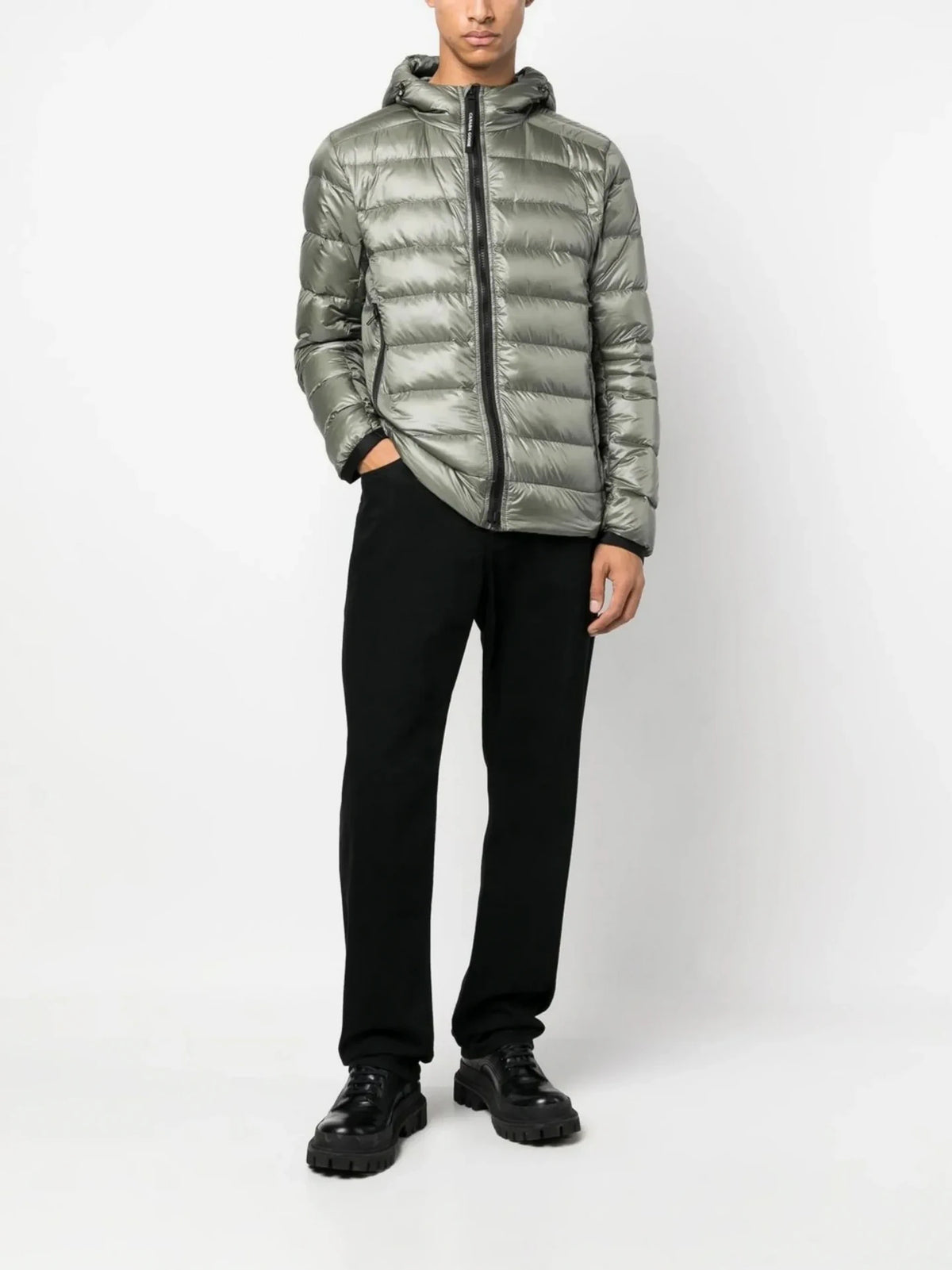 Crofton Navy Blue Hoody Jacket