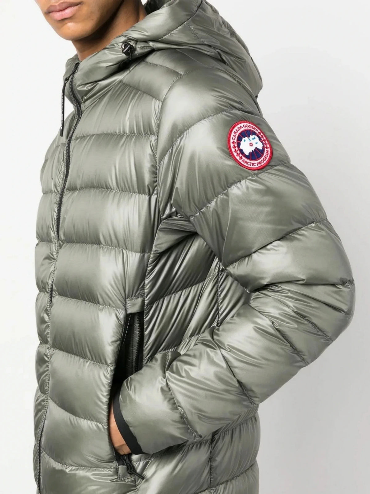 Crofton Navy Blue Hoody Jacket