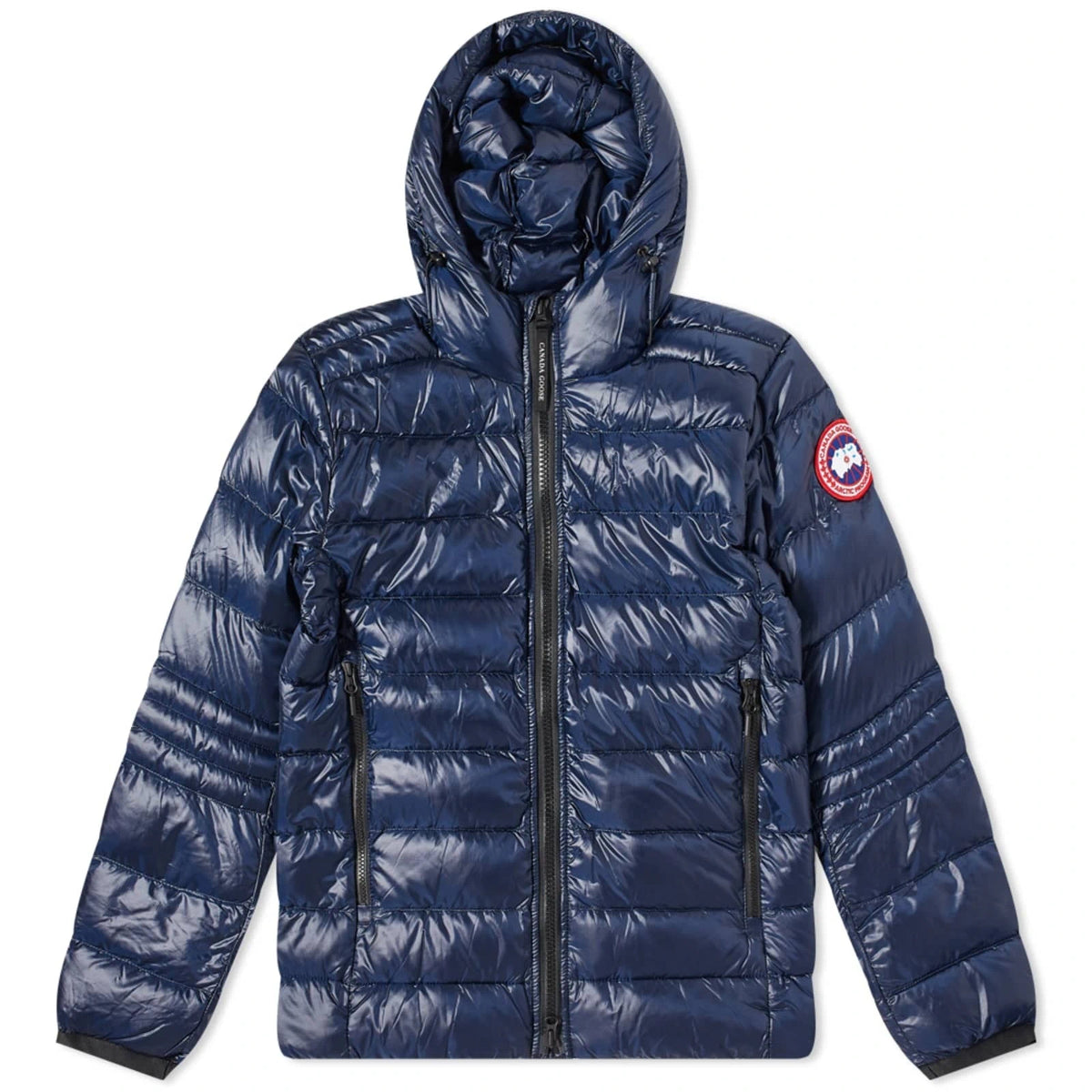 Crofton Navy Blue Hoody Jacket