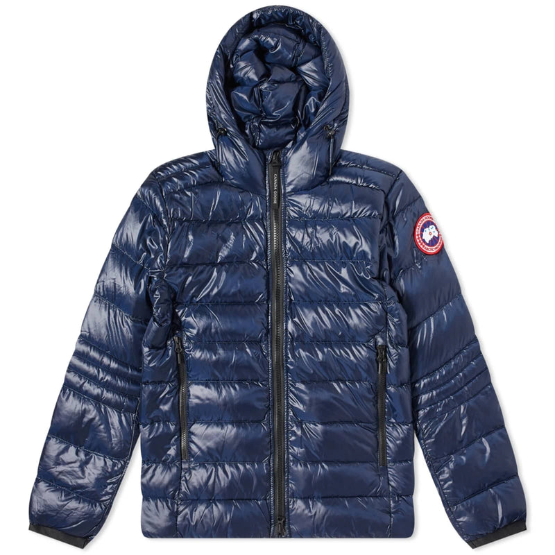 Crofton Navy Blue Hoody Jacket