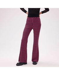 High-Waisted Brooklyn Multicolour Pants