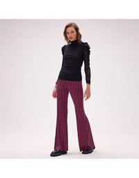 High-Waisted Brooklyn Multicolour Pants