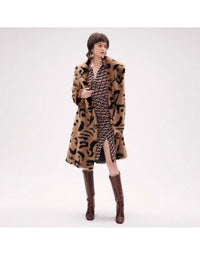 Merida Tiger Print Brown Coat