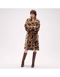 Merida Tiger Print Brown Coat