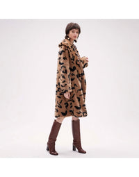 Merida Tiger Print Brown Coat