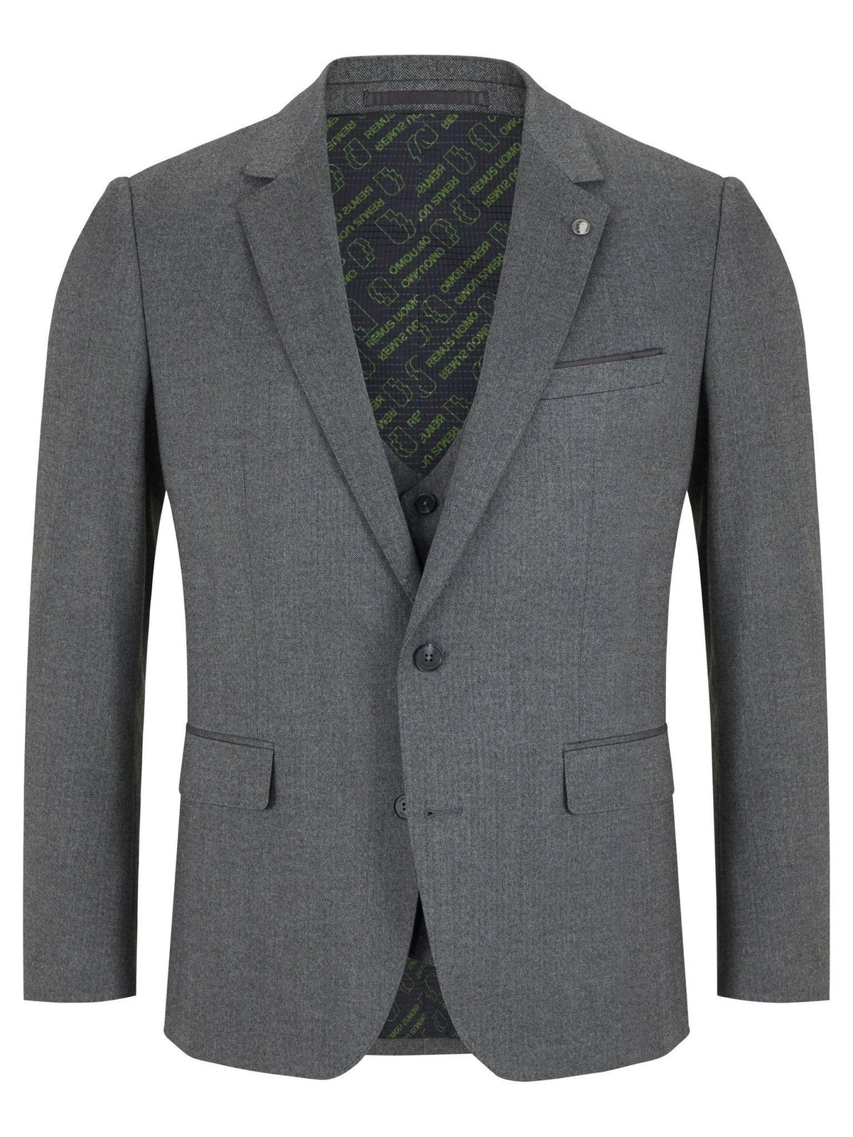 Matteo Slim Fit Grey Suit