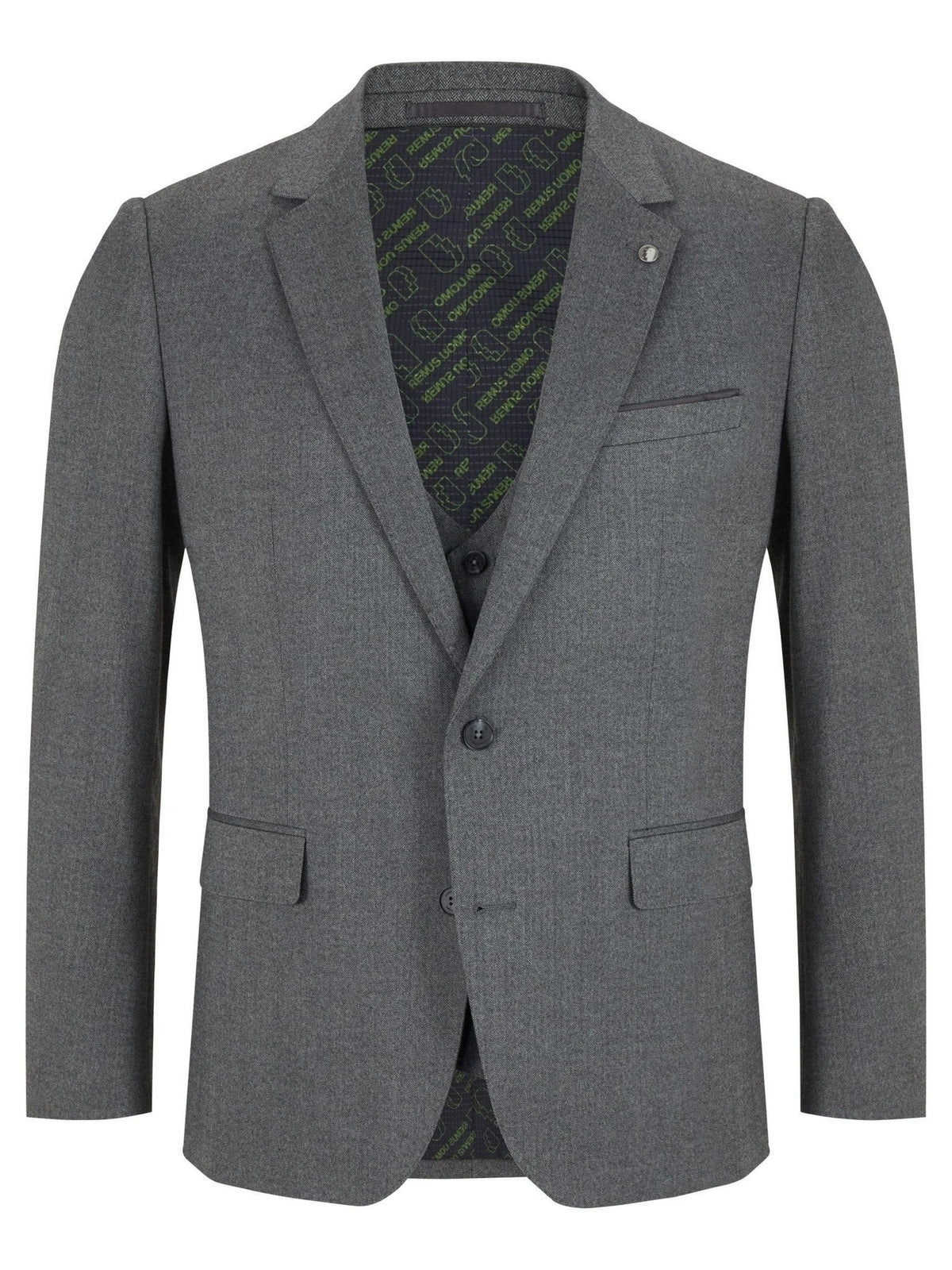 Matteo Slim Fit Grey Suit