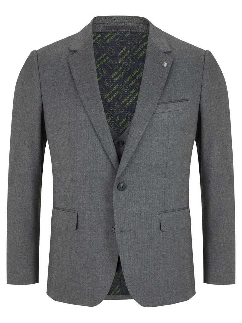 Matteo Slim Fit Grey Suit