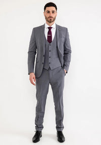Slim Fit Grey Suit