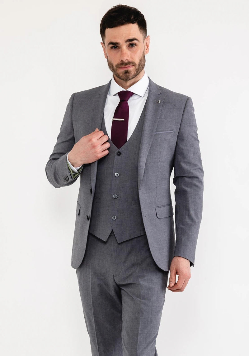 Slim Fit Grey Suit