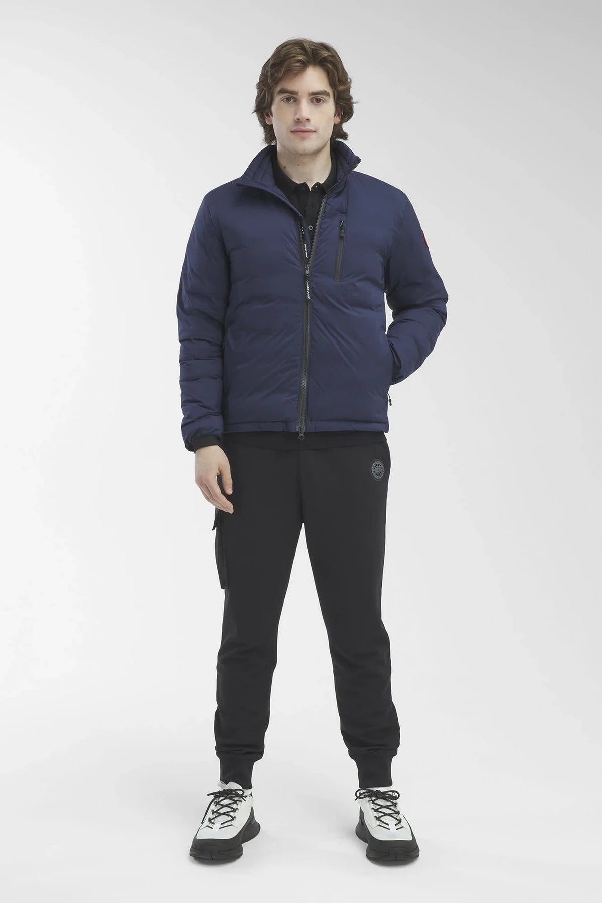 Lodge Down Navy Blue Jacket