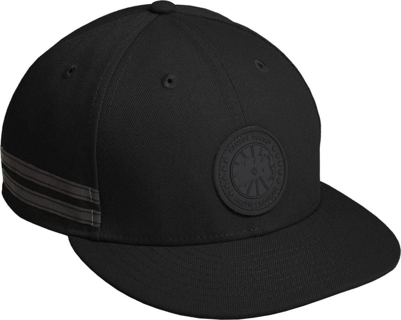 Arctic Disc Black Snapback Hat