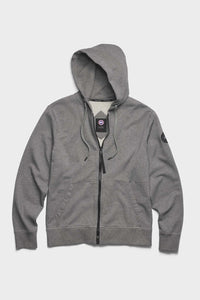 Huron Grey Zip Hoody