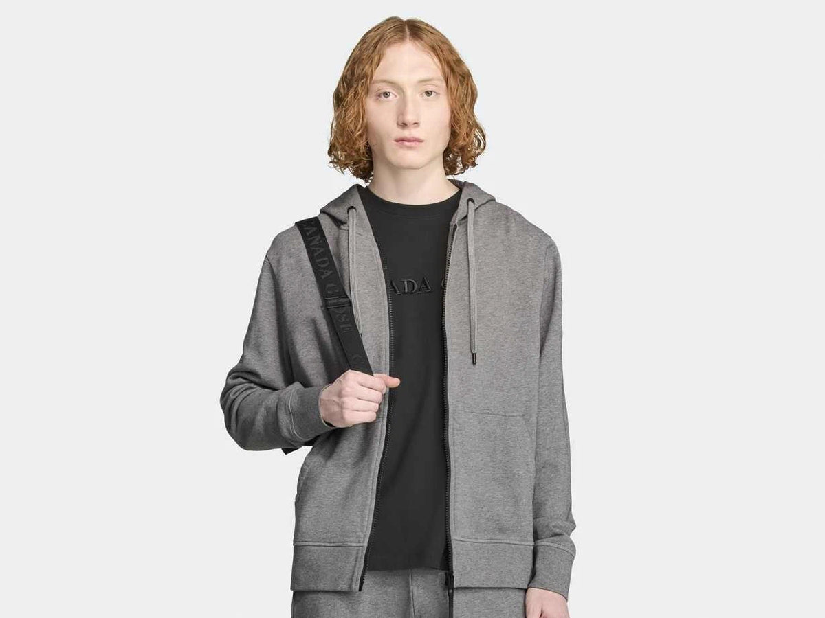 Huron Grey Zip Hoody