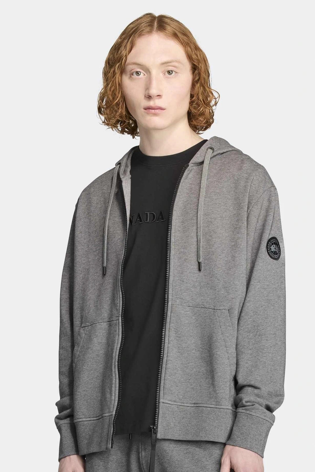 Huron Grey Zip Hoody