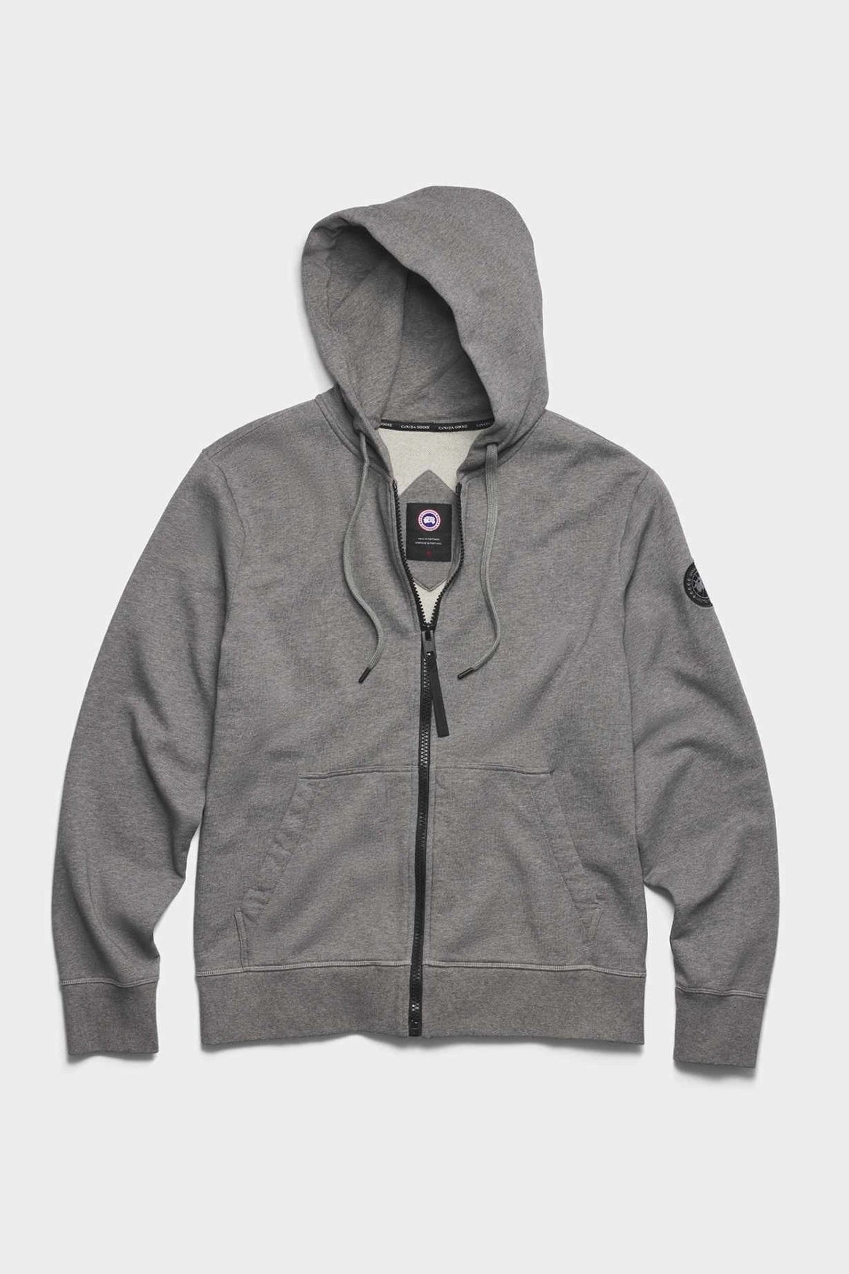 Huron Grey Zip Hoody