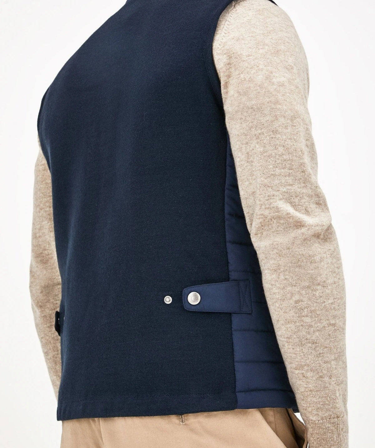 Water-Resistant Navy Blue Gilet