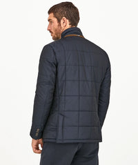 Quilted Brown Blazer