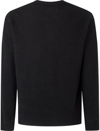 Lambswool Crew Navy Knitwear