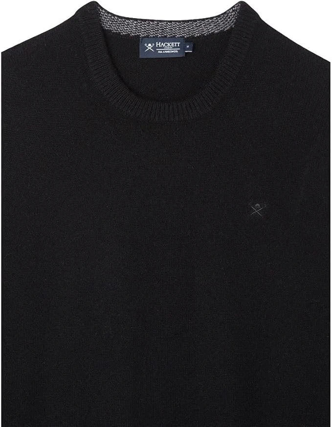 Lambswool Crew Navy Knitwear