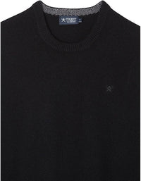 Lambswool Crew Navy Knitwear