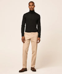 Merino Silk Navy Sweater