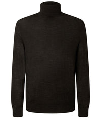 Merino Silk Navy Sweater