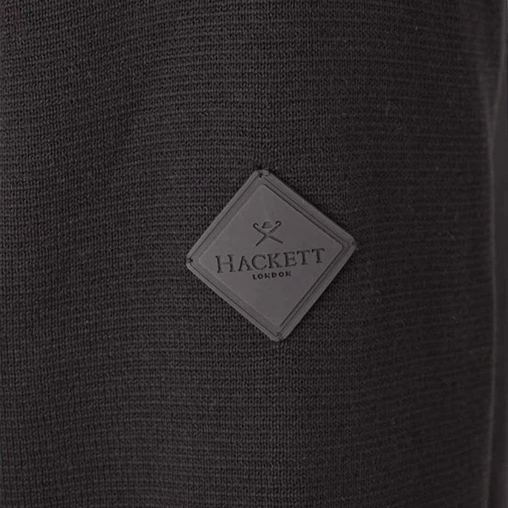 Knitted Black Hybrid Jacket