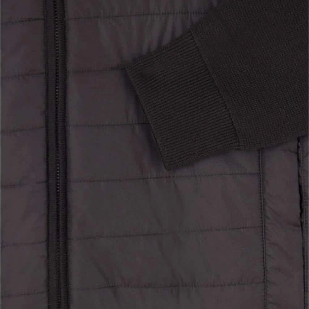 Knitted Black Hybrid Jacket