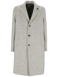 Boutonniere Pin Grey Coat