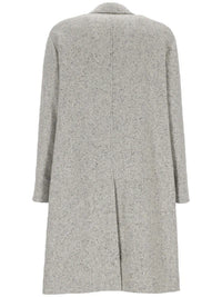 Boutonniere Pin Grey Coat