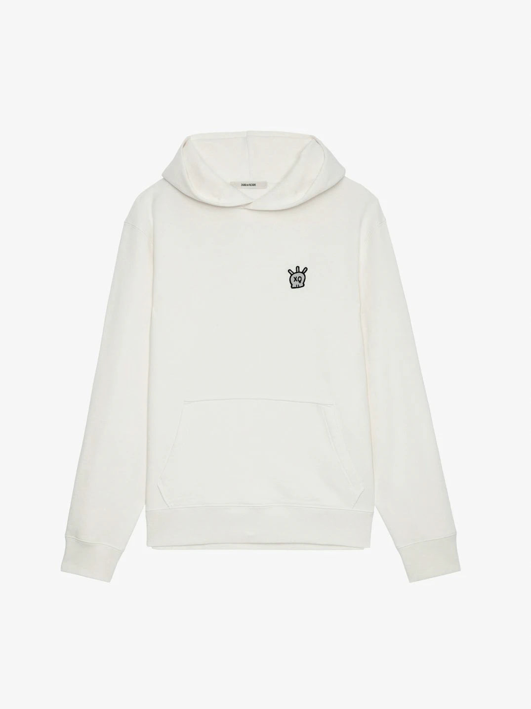 Sanchi Skull White Hoodie