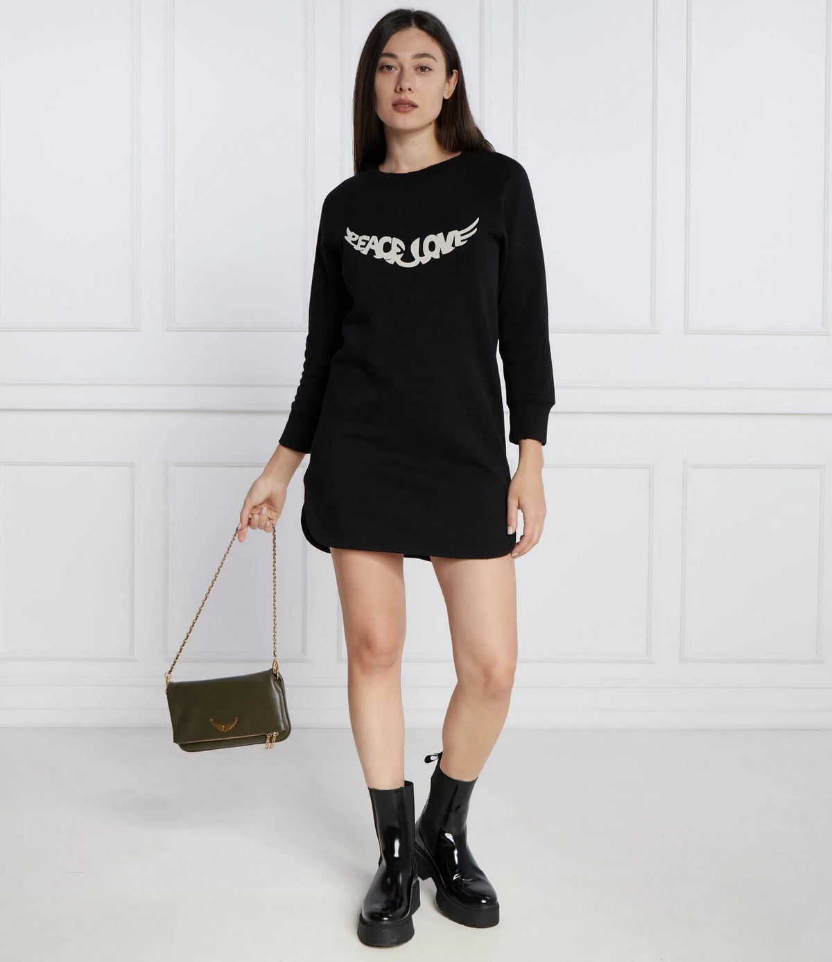 Diaz Peace&Love Black Dress